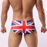 Union Jack Wide Swim Briefs